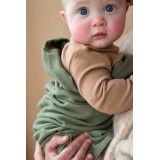 Baby's personalised cotton swaddle blanket 60x60