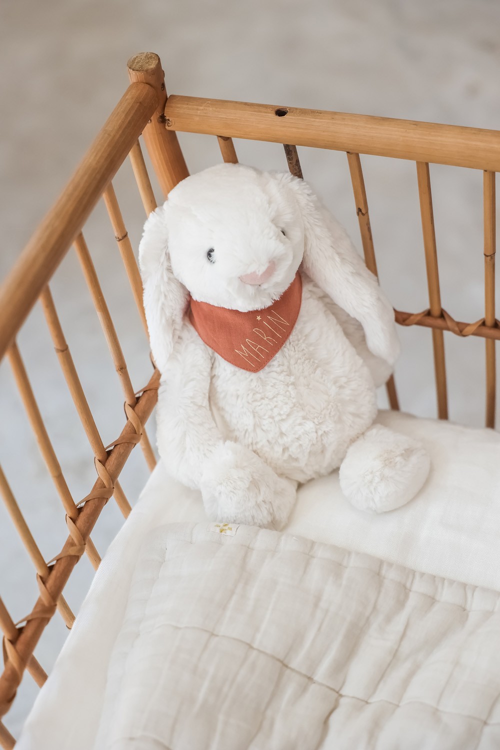  Personalised cuddly toy - Jellycat rabbit