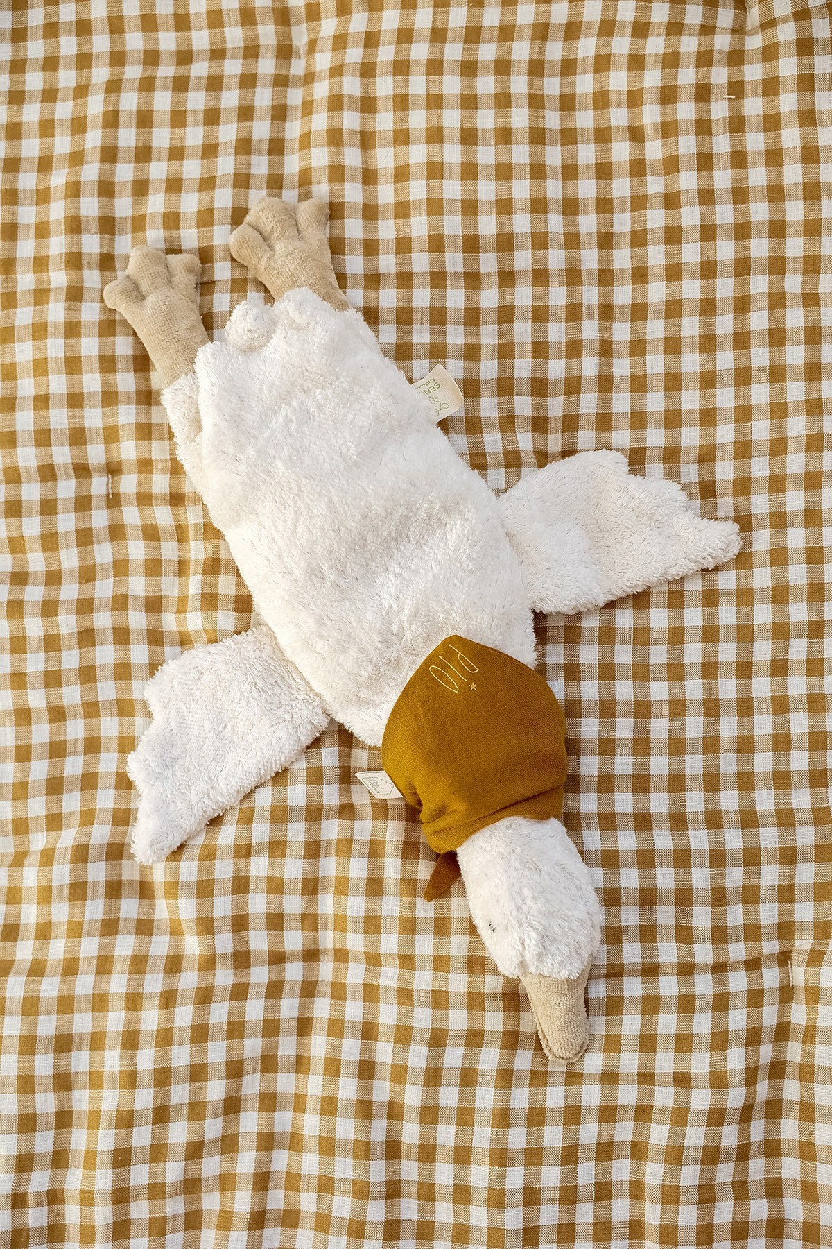 doudou oca bolsa de agua caliente con pañuelo personalizado