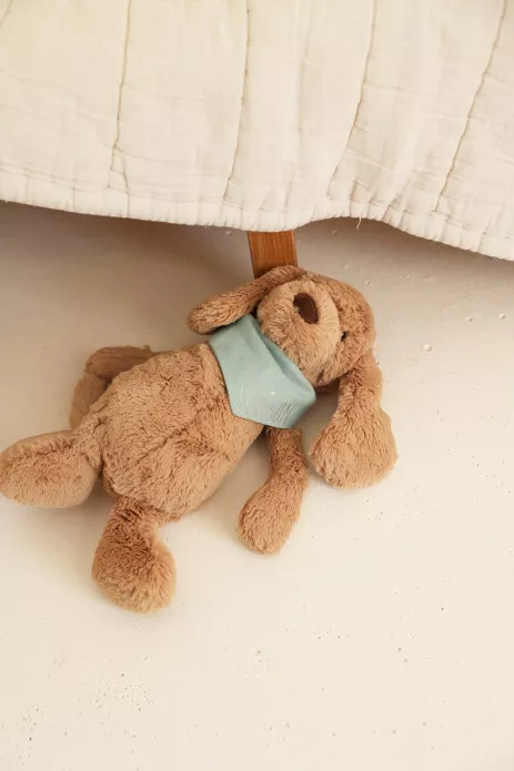 peluche perro muy suave con pañuelo personalizado