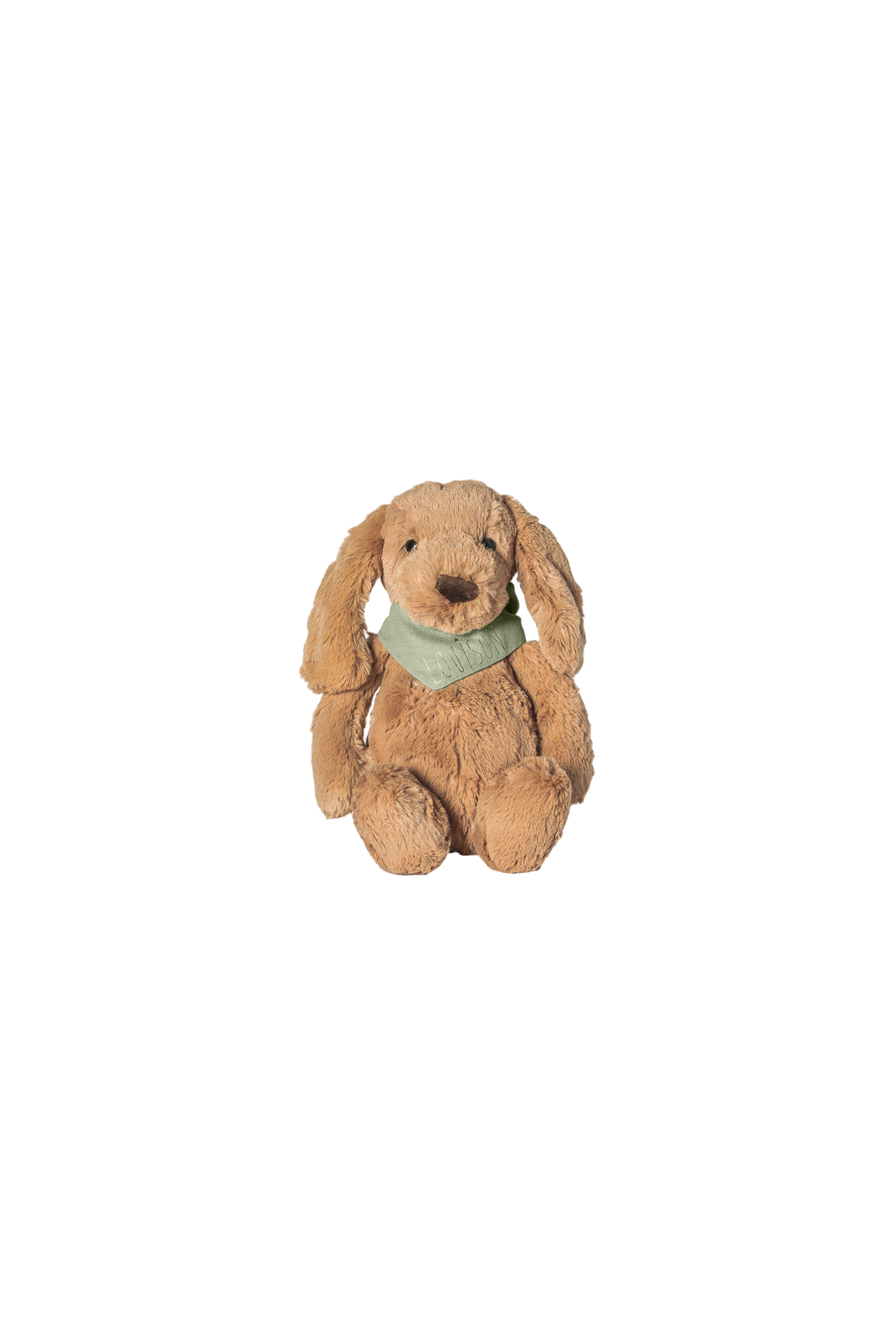peluche perro muy suave con pañuelo personalizado