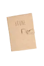 protège carnet de santé en lin personnalisé - idée cadeau de naissance personnalisée