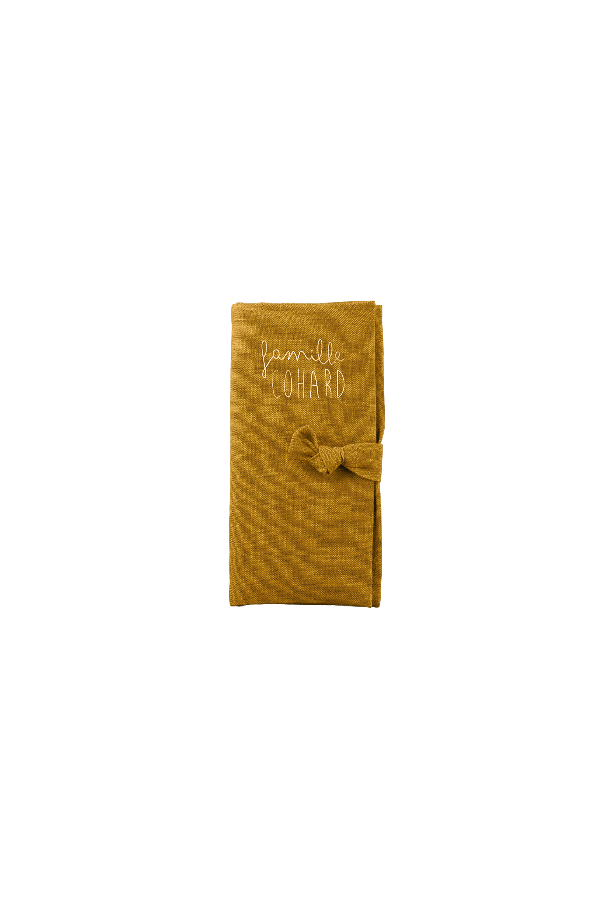 funda para libreta de familia personalizada en lino - idea de regalo de boda