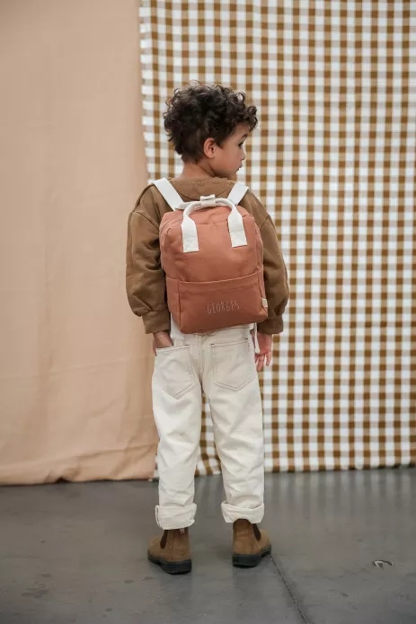 Customizable school backpack for children
