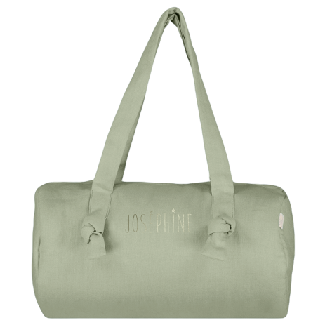 bolso bowling de lino personalizado para bebé