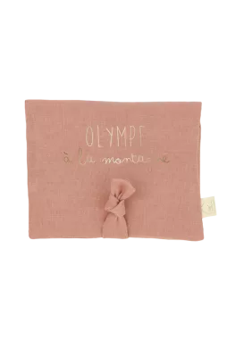 portamedallas de esquí personalizable en lino - idea de regalo original para niño