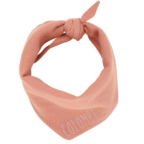 bonito pañuelo liso personalizable para doudou - muñeca