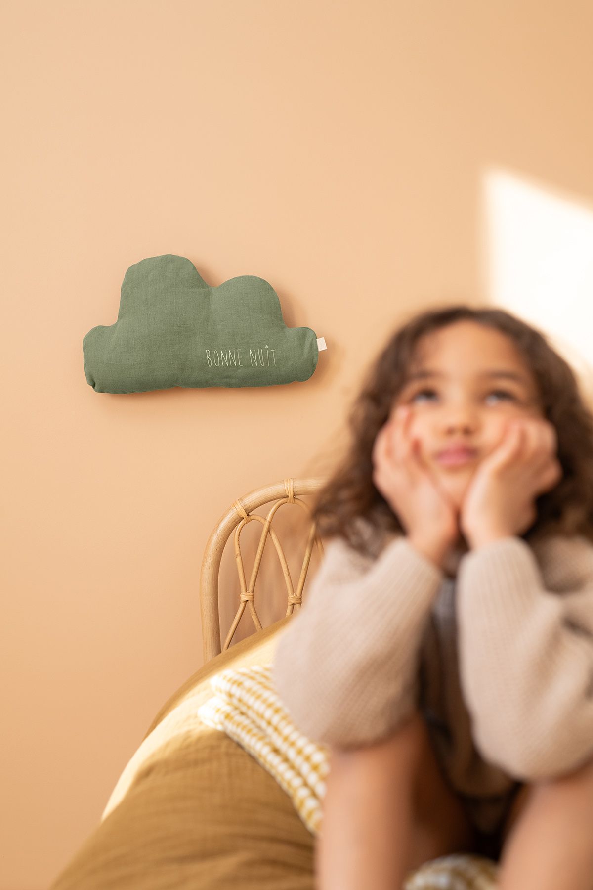 cojín en forma de nube personalizable - decoración habitación bebé niño