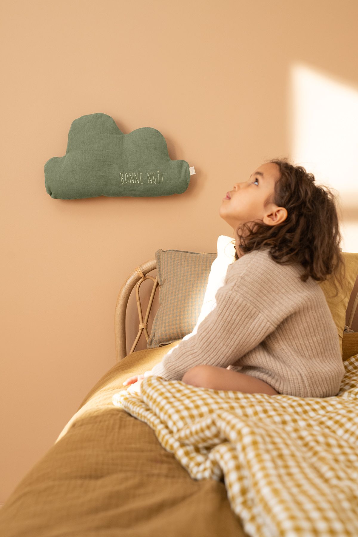 cojín en forma de nube personalizable - decoración habitación bebé niño