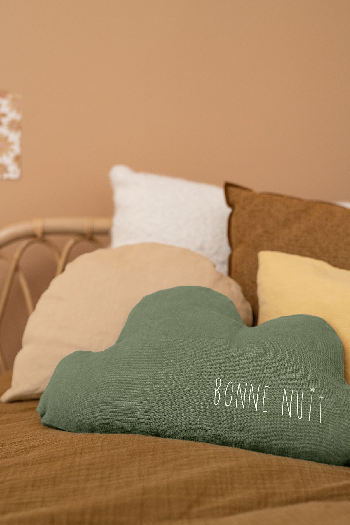 cojín en forma de nube personalizable - decoración habitación bebé niño
