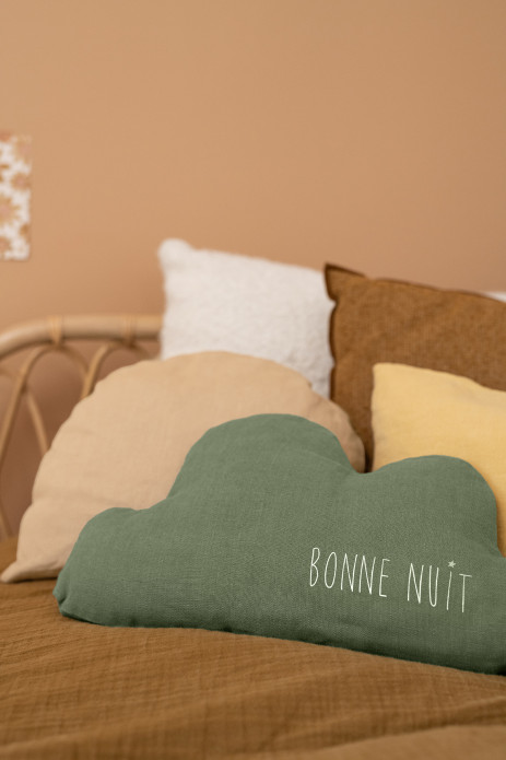 cojín en forma de nube personalizable - decoración habitación bebé niño