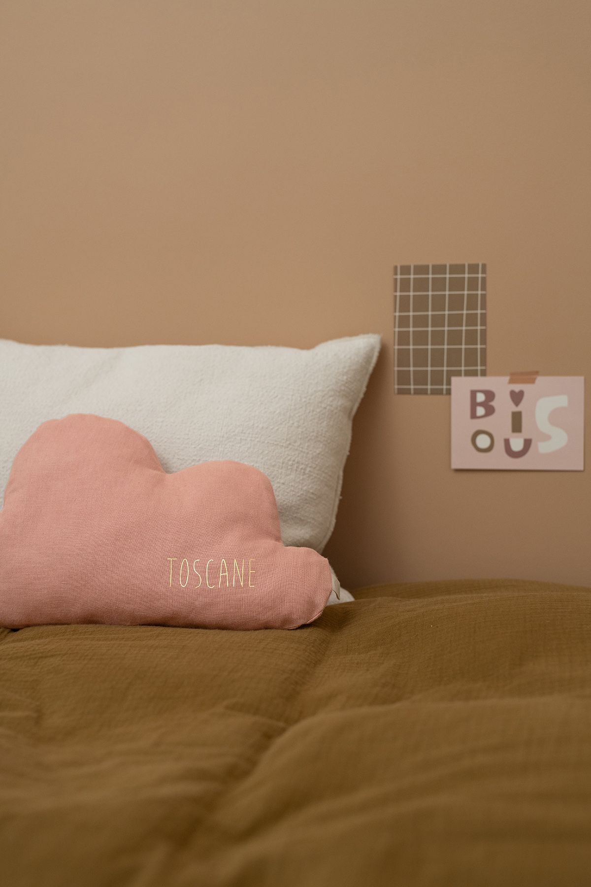 cojín en forma de nube personalizable - decoración habitación bebé niño