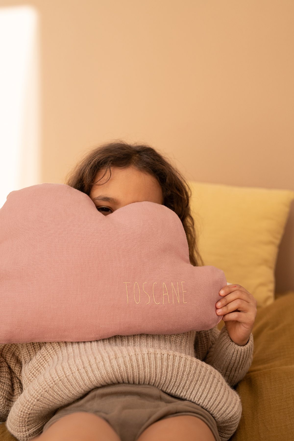 cojín en forma de nube personalizable - decoración habitación bebé niño