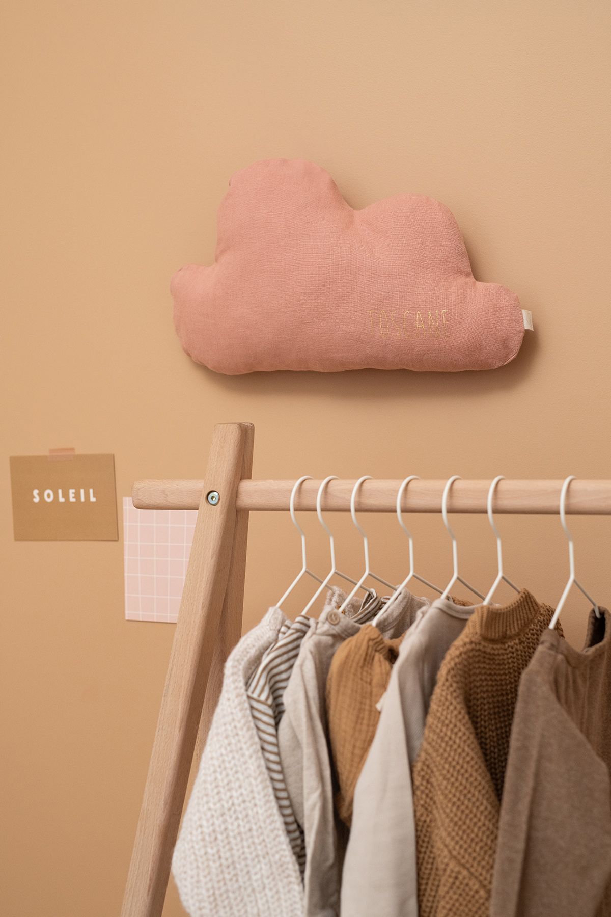 cojín en forma de nube personalizable - decoración habitación bebé niño