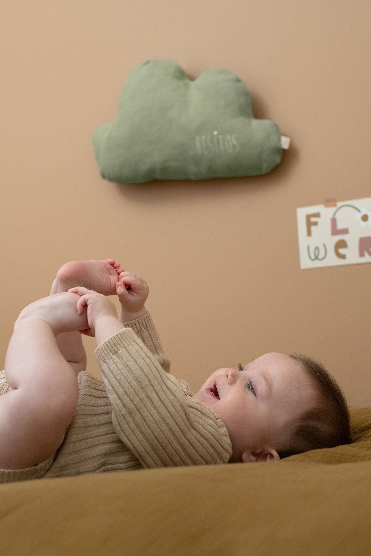 cojín en forma de nube personalizable - decoración habitación bebé niño
