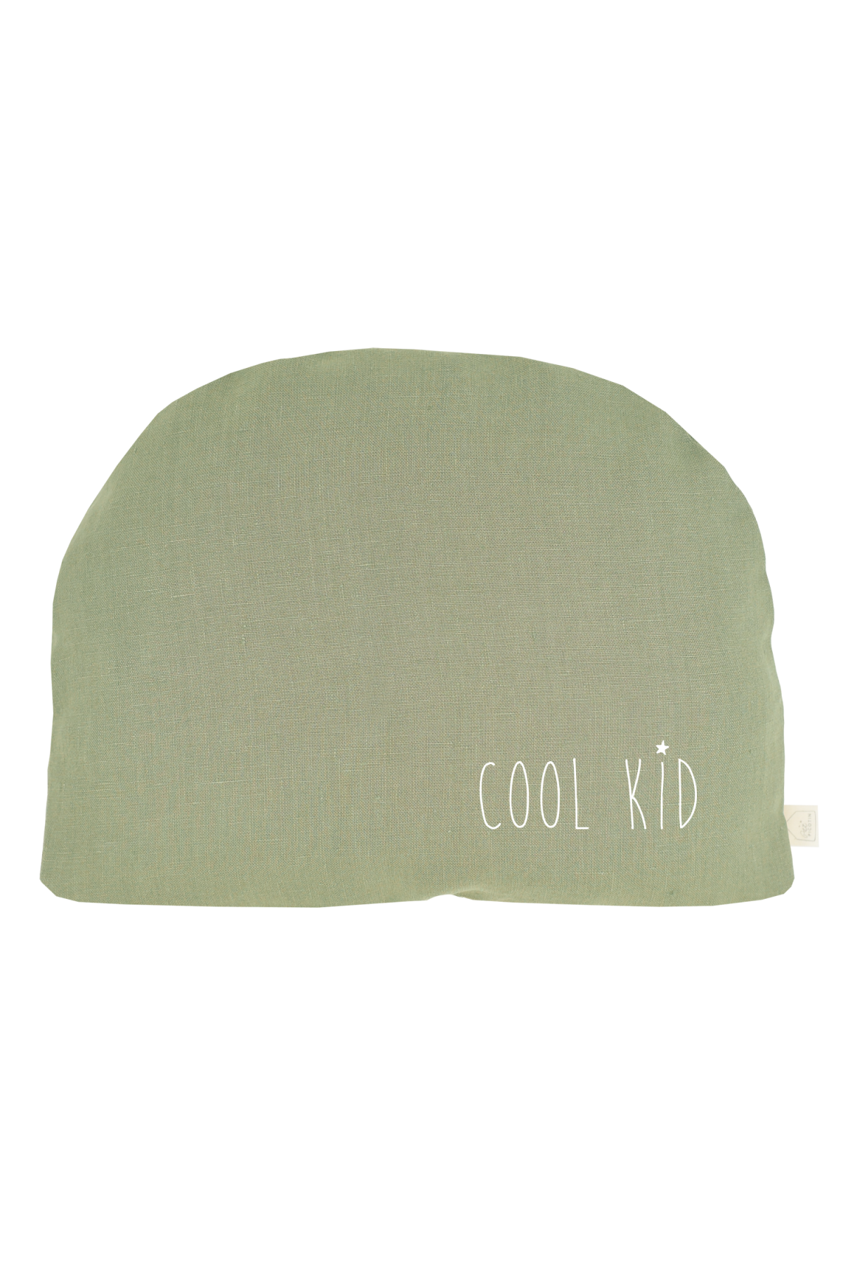 lovely oval solid cushion - to personalize - original gift idea