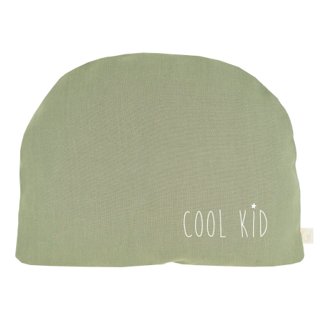 lovely oval solid cushion - to personalize - original gift idea