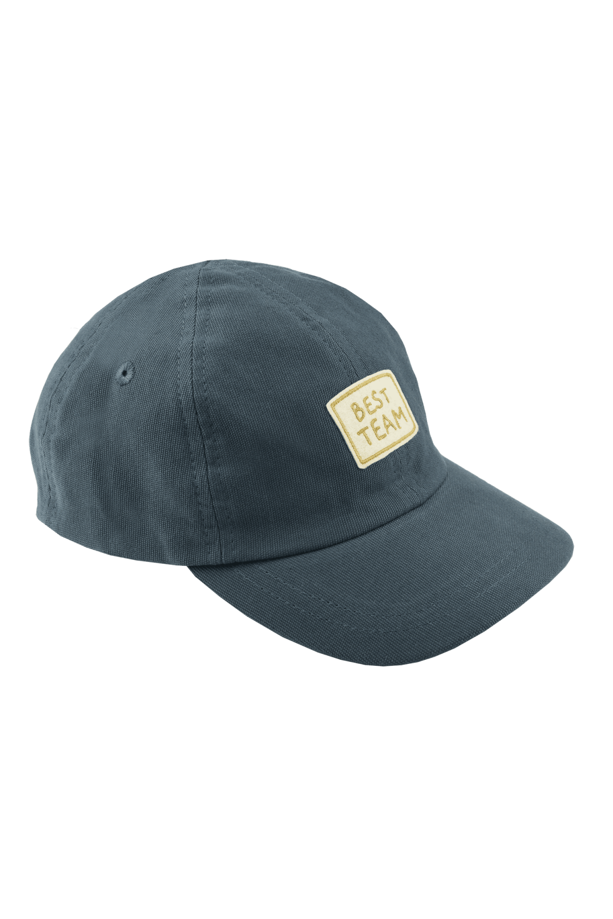 bonita gorra lisa y bordada para niño