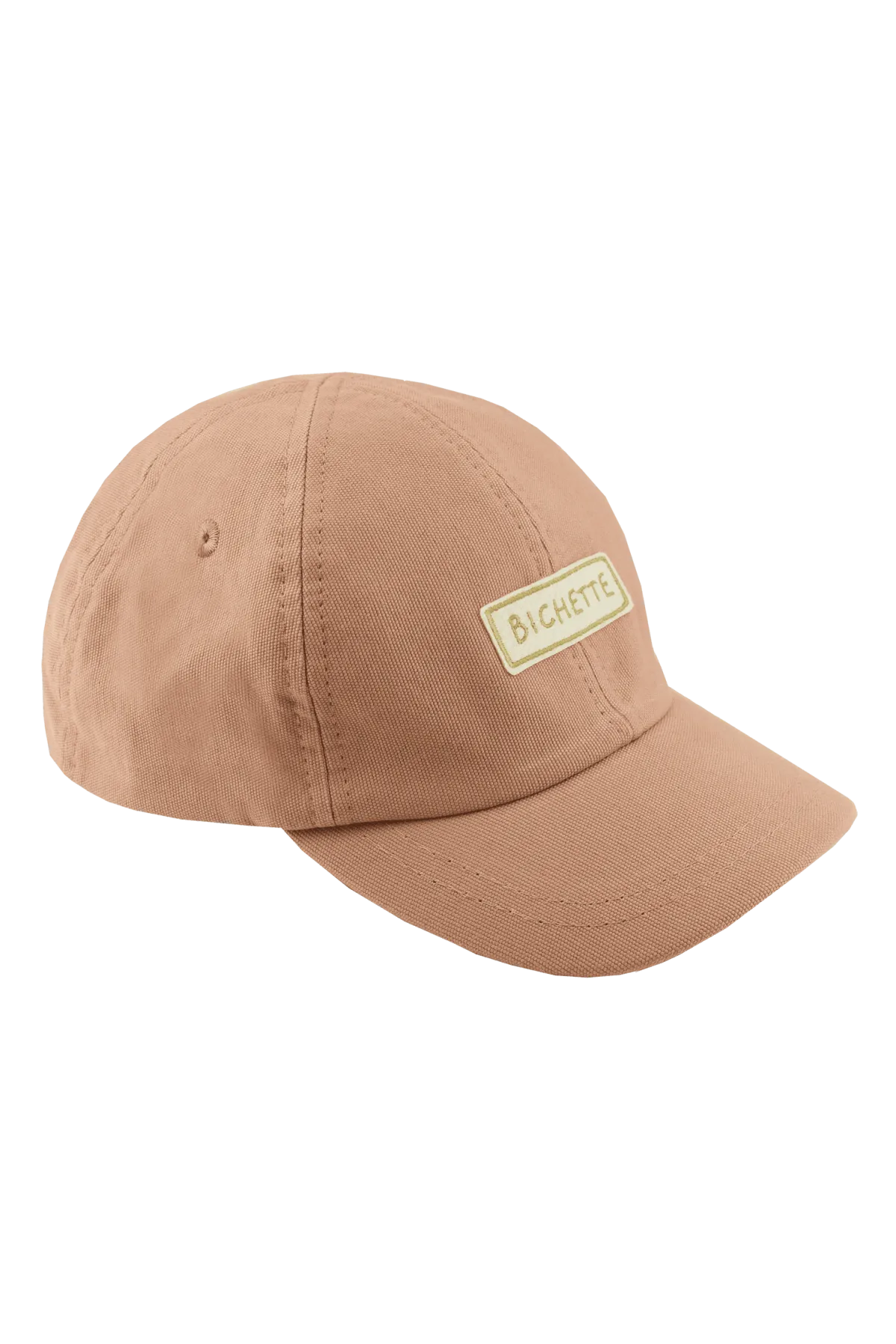 bonita gorra lisa y bordada para niño