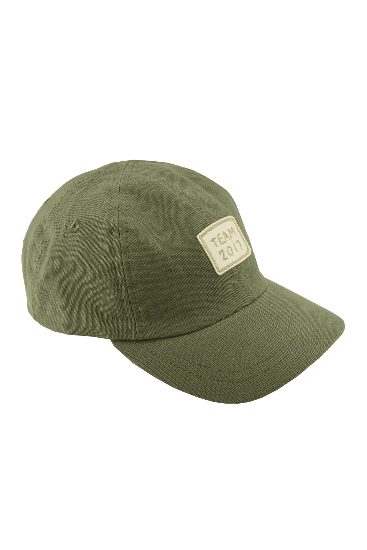 bonita gorra lisa y bordada para niño