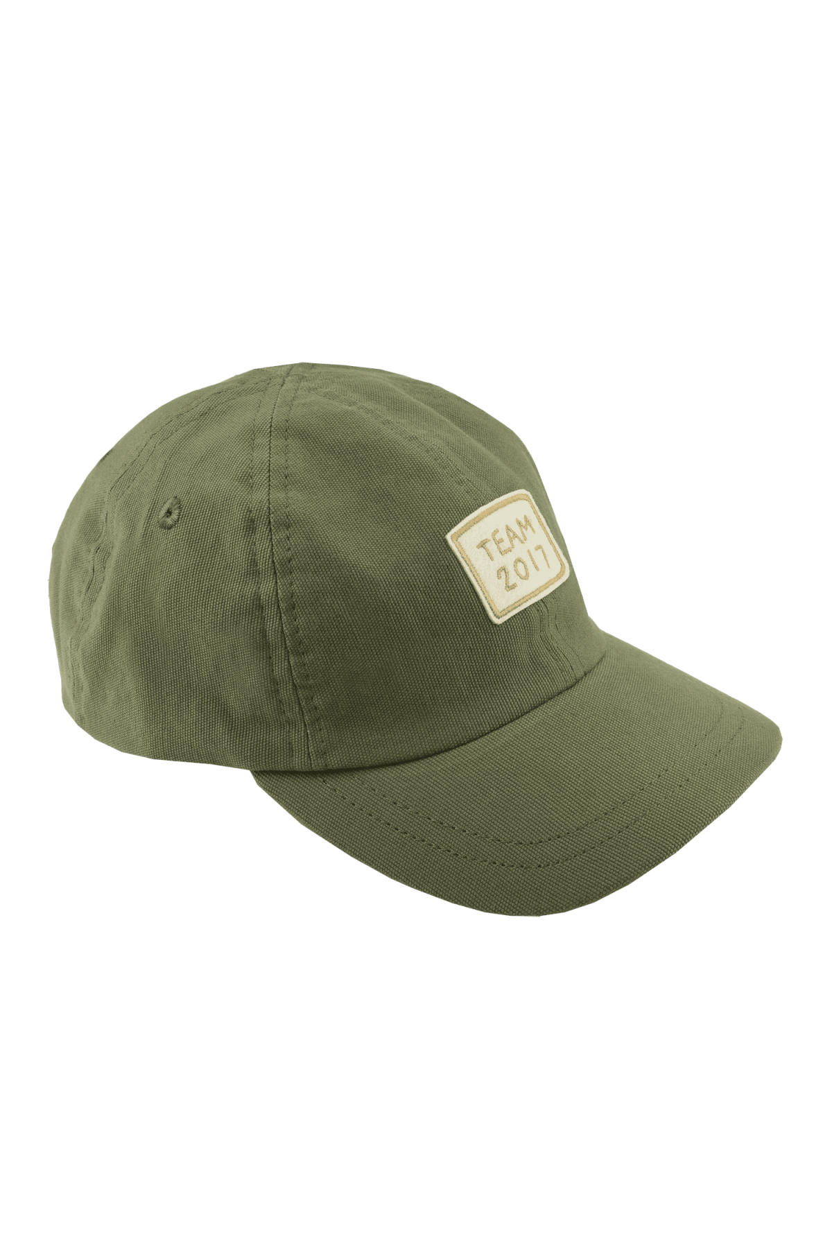 bonita gorra lisa y bordada para niño