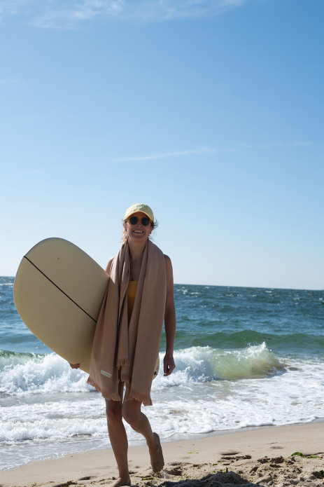 fouta de playa para adulto - lisa y personalizable