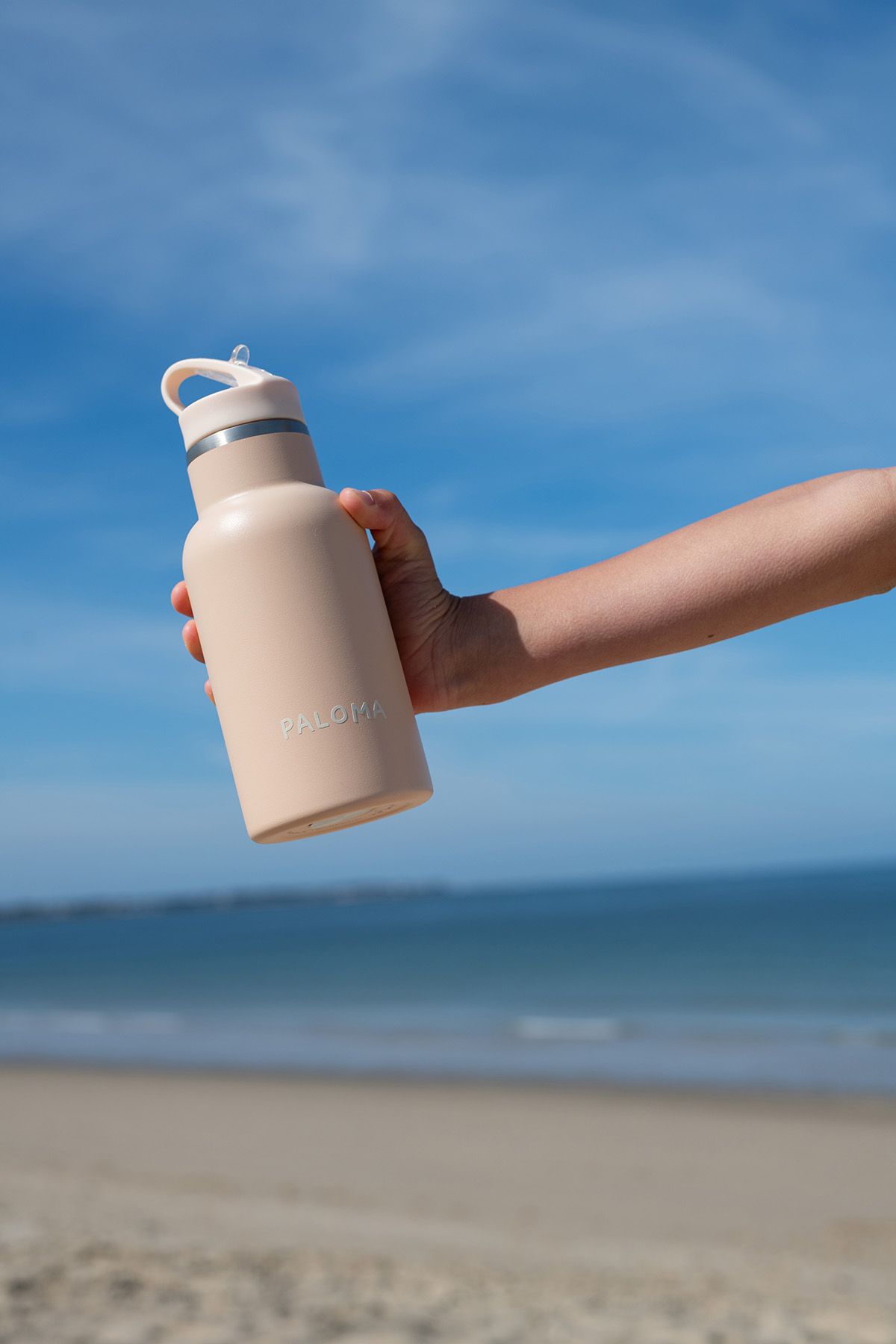 gourde à eau en inox pour enfant - unie et personnalisable