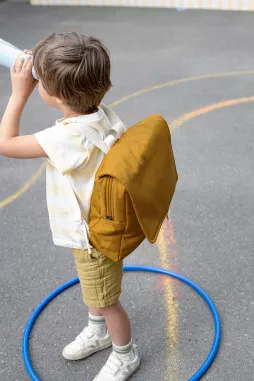 Soft and personalized preschool backpack for children