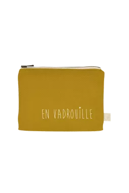 bolsillo - portapasaportes personalizado con cremallera liso y de algodón
