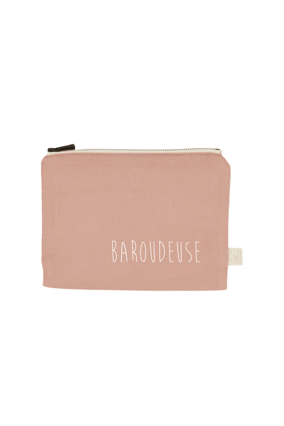 bolsillo - portapasaportes personalizado con cremallera liso y de algodón