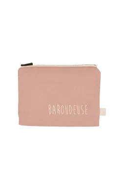 bolsillo - portapasaportes personalizado con cremallera liso y de algodón