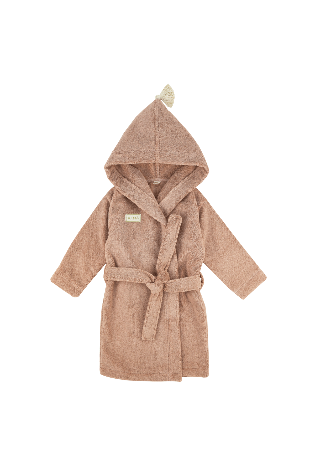 peignoir enfant personnalisé en éponge toute douce