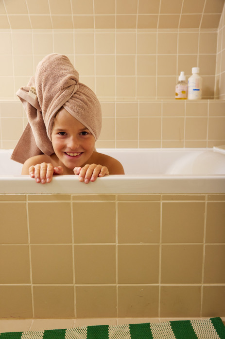 toalla de baño de rizo personalizada para niño