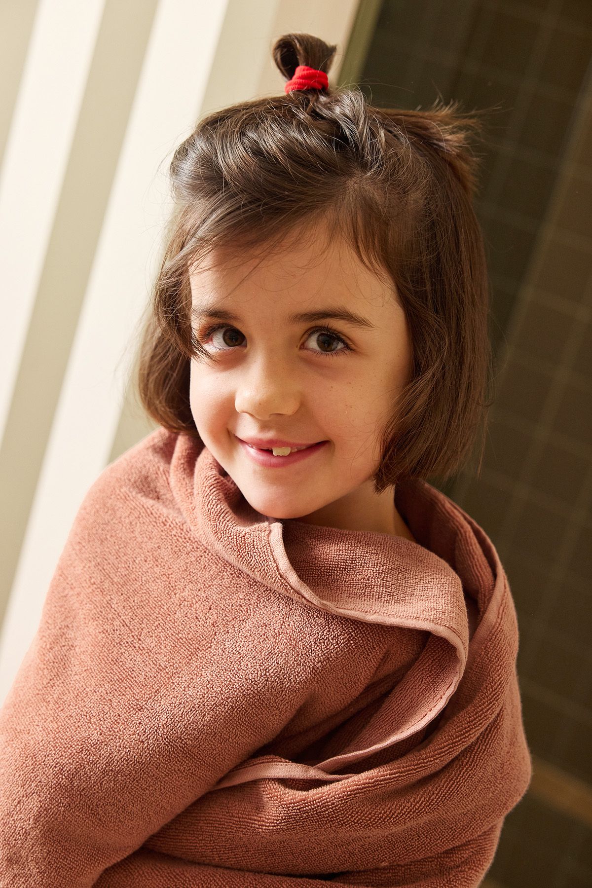 toalla de baño de rizo personalizada para niño