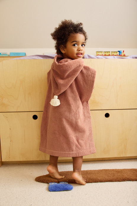 poncho infantil personalizado en esponja absorbente