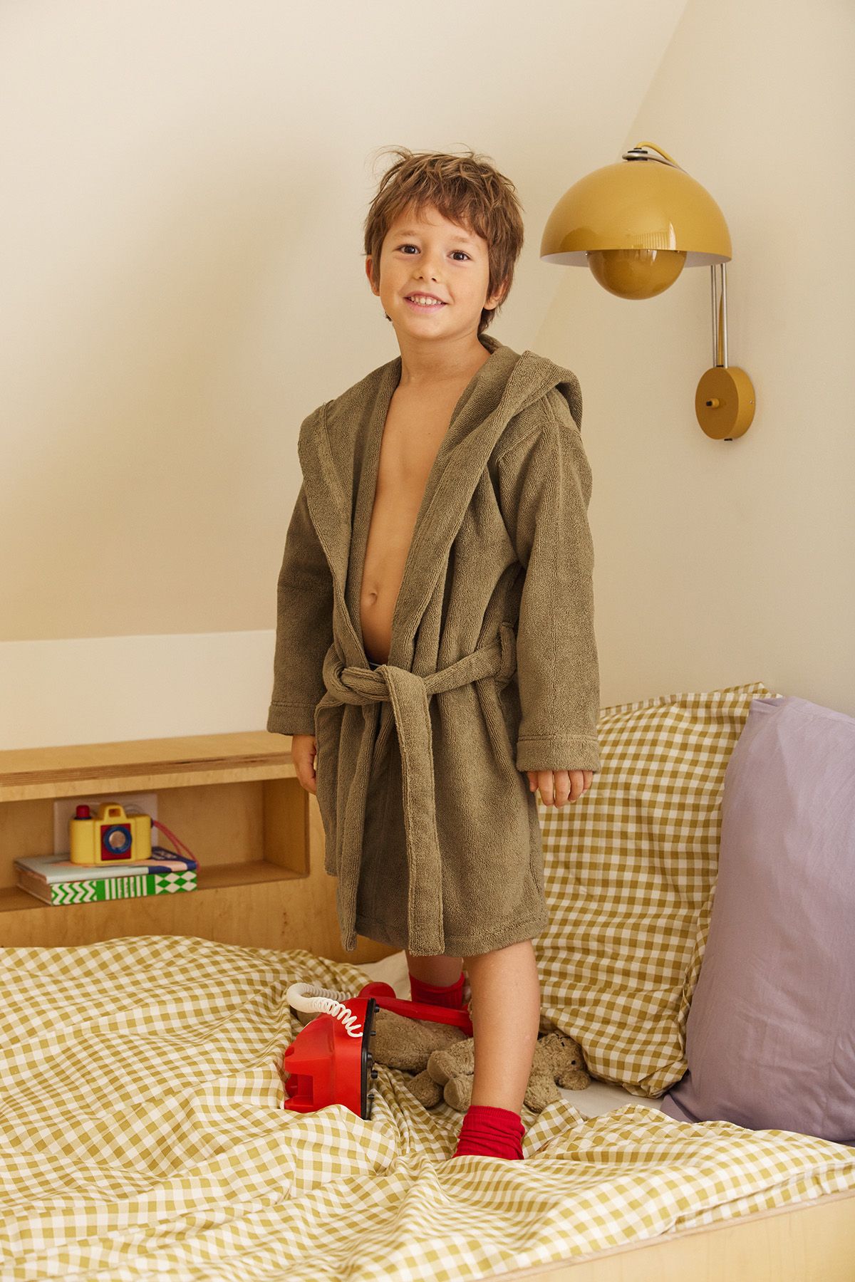 albornoz infantil personalizado en esponja muy suave