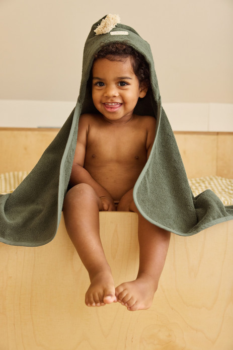 capa de baño de rizo personalizada para bebé