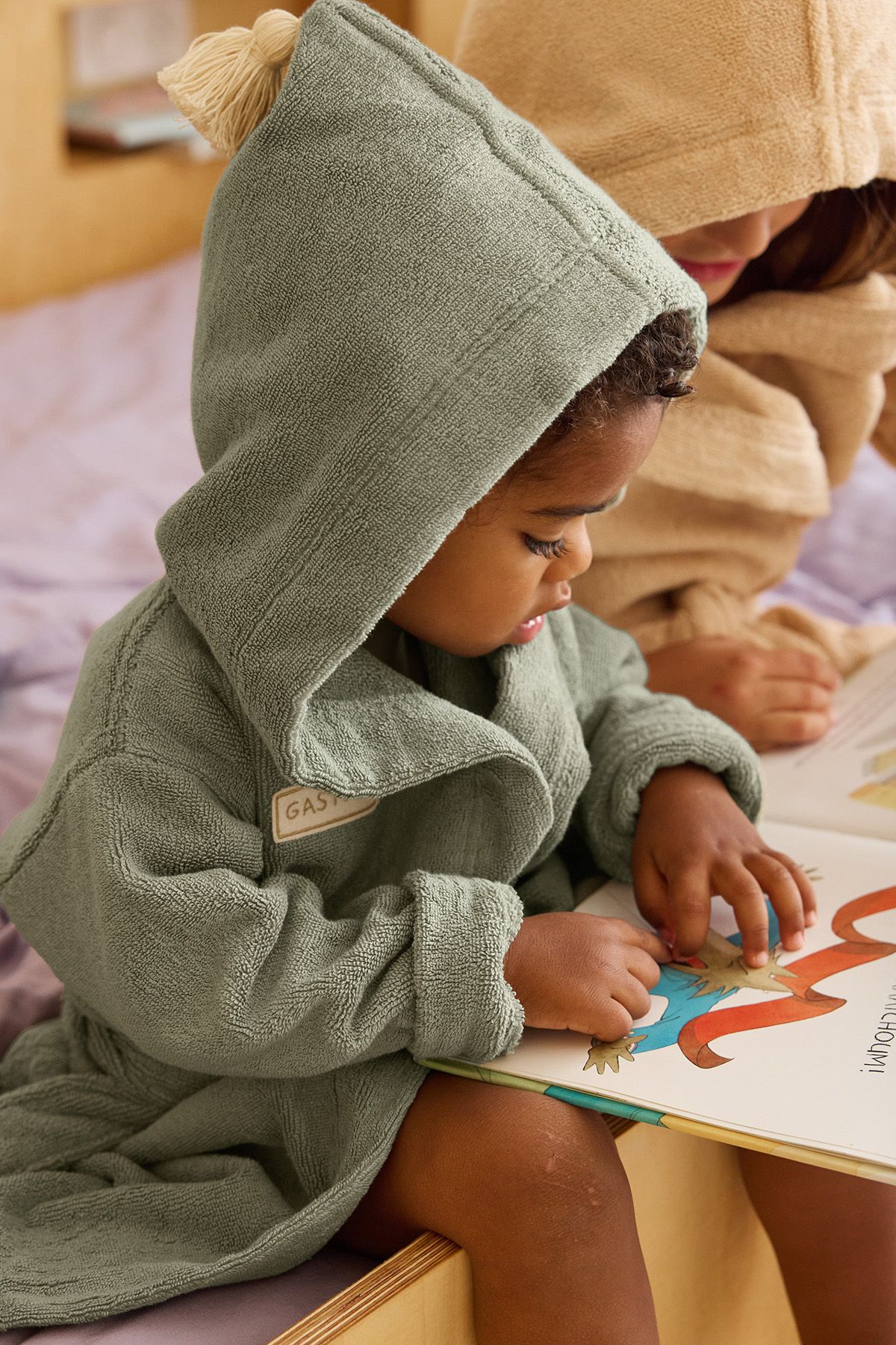 albornoz infantil personalizado en esponja muy suave
