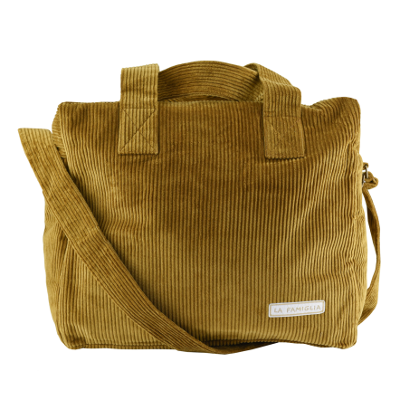 bolso cambiador en terciopelo personalizable
