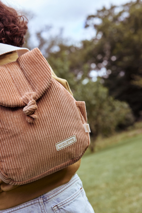sac à dos personnalisable en velours