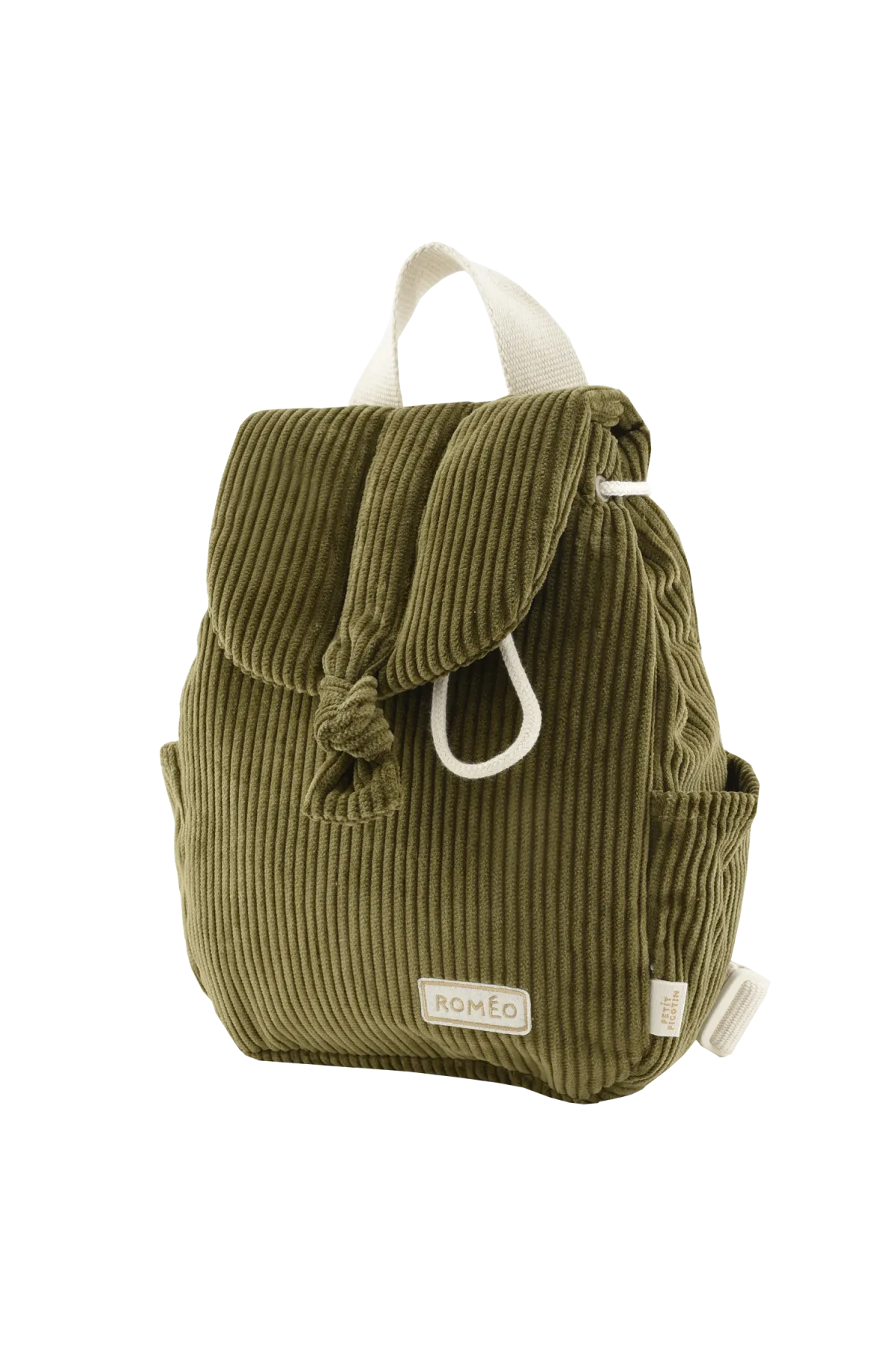 mochila personalizable de terciopelo