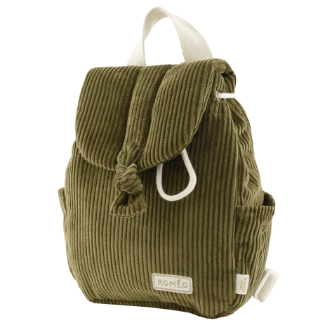 mochila personalizable de terciopelo