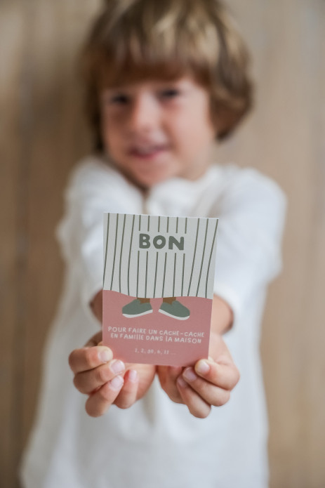 Bonitas tarjetas de actividades para el calendario de Adviento personalizado