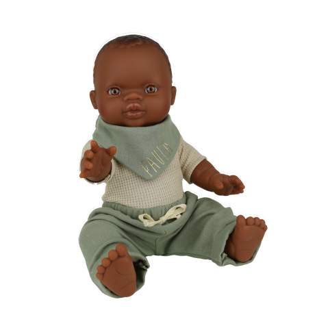 muñeca minikane con pañuelo personalizado regalo infantil personalizado