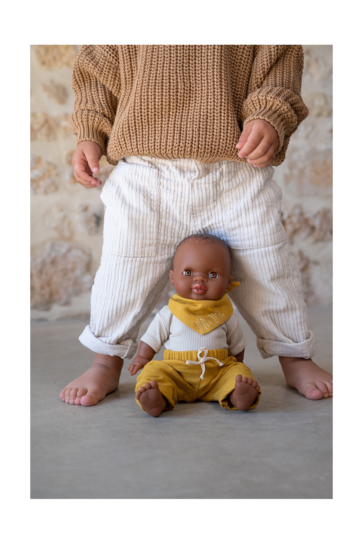 muñeca minikane con pañuelo personalizado regalo niño personalizado