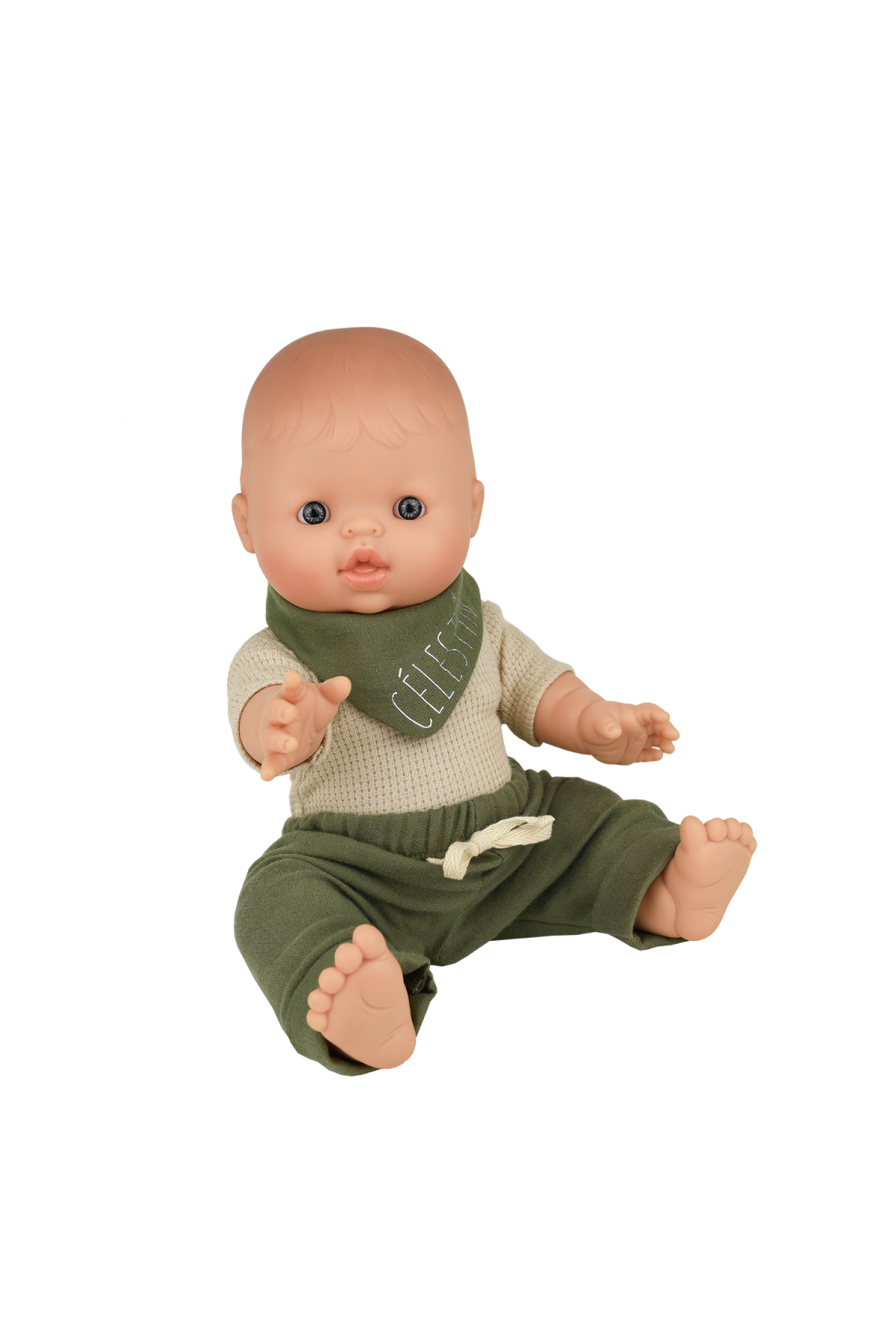 muñeca minikane con pañuelo personalizado regalo niño personalizado