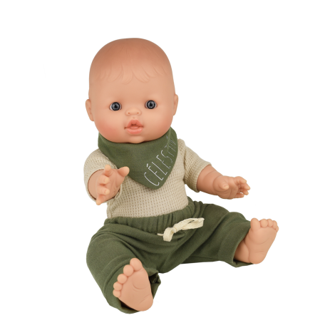 muñeca minikane con pañuelo personalizado regalo niño personalizado