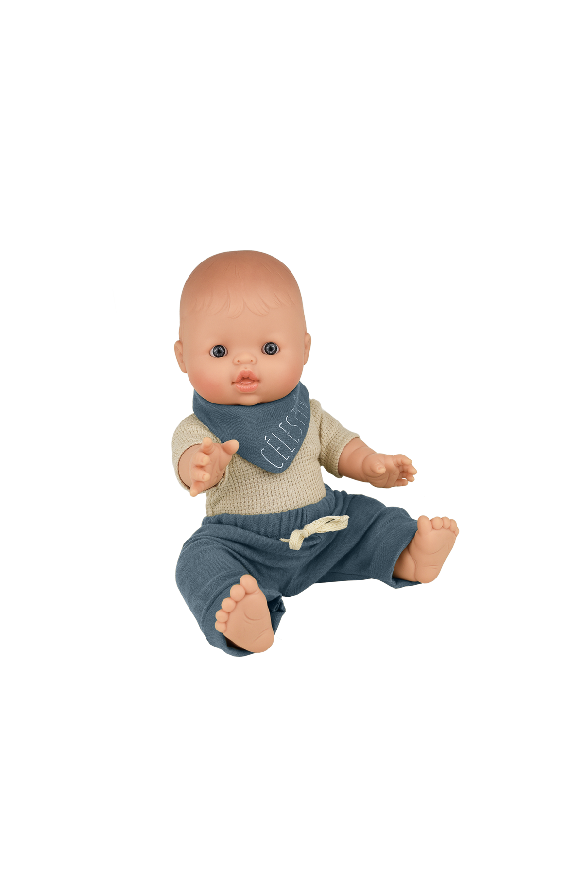 muñeca minikane con pañuelo personalizado regalo niño personalizado