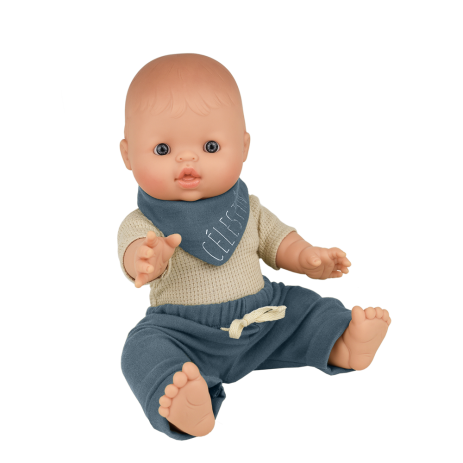 muñeca minikane con pañuelo personalizado regalo niño personalizado