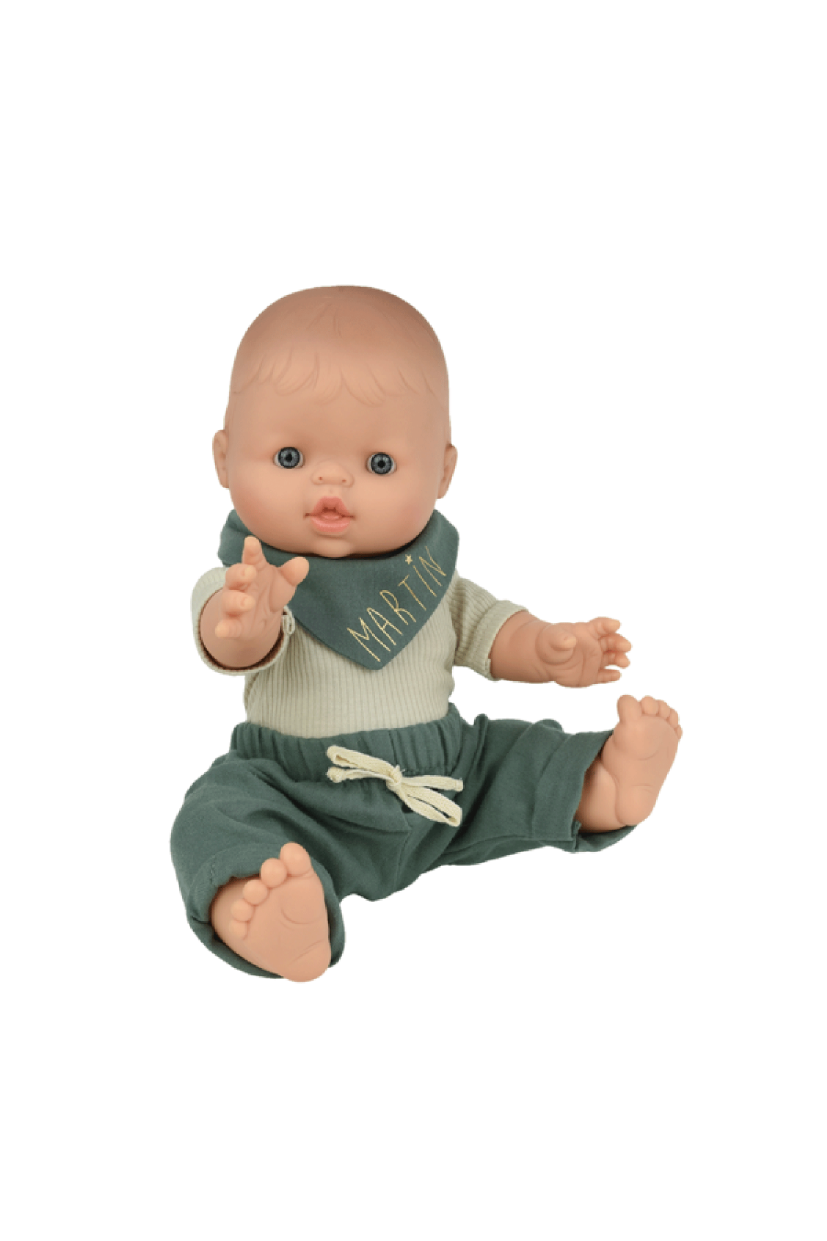 muñeca minikane con pañuelo personalizado regalo niño personalizado